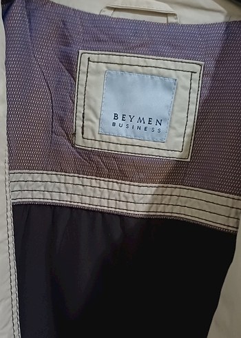 BEYMEN Bej Erkek Düğmeli Pardesü - Görsel 5