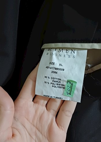 BEYMEN Bej Erkek Düğmeli Pardesü - Görsel 3