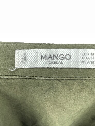 m Beden haki Renk Mango Uzun Elbise %70 İndirimli.