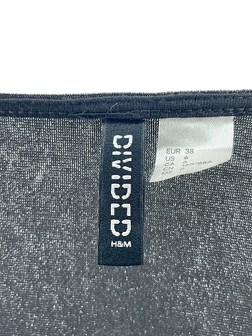38 Beden siyah Renk H&M Kısa Elbise %70 İndirimli.