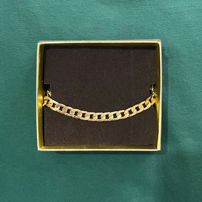 Kalın Zincir Kolye - Görsel 2