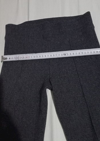 m Beden gri Renk Gri Kadın Denim Kumaş Pantolon