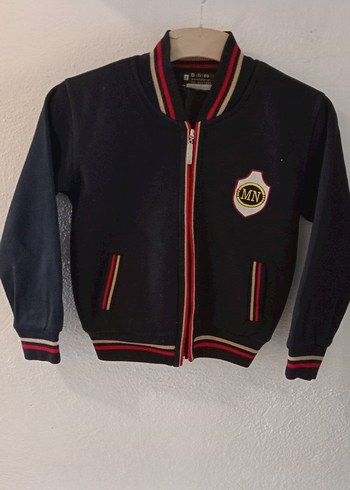 Diğer Erkek Çocuk Lacivert Fermuarlı Sweatshirt