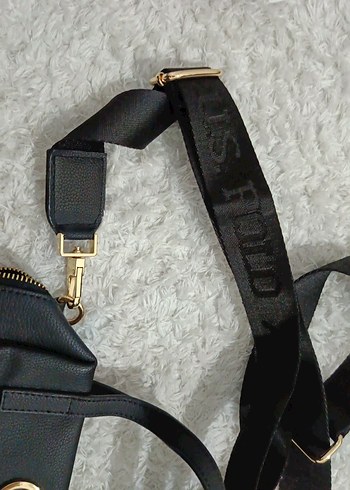 Siyah Deri Kadın Omuz Çantası POLO markadır - Görsel 2