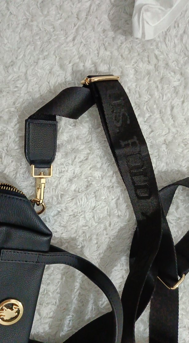 Siyah Deri Kadın Omuz Çantası POLO markadır - Görsel 2