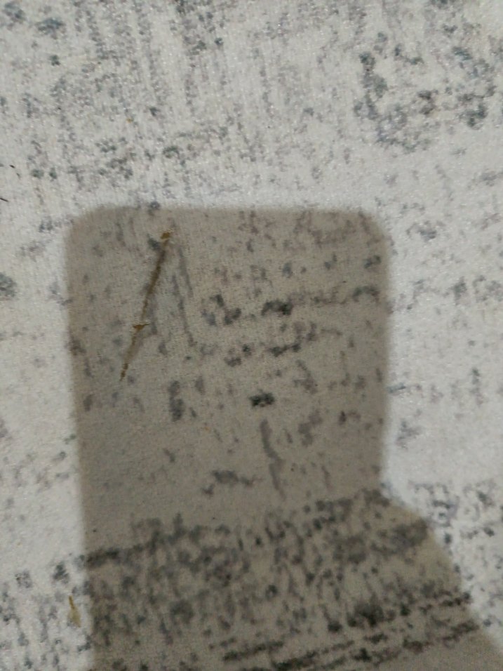 Gri Beyaz Modern Desensiz Halı deri taban - Görsel 4