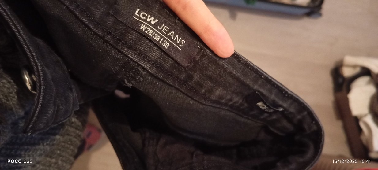 Siyah Kadın wide leg Pantolon - Görsel 3