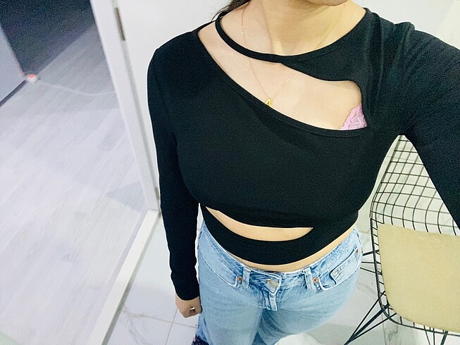 Milla detaylı bluz s beden