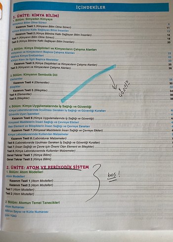 9. Sınıf Kimya Soru Bankası - Üçgen Akademi - Görsel 3