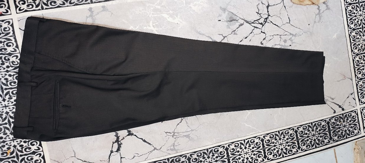 Gri Regular Fit Erkek Pantolon Fermuarlı - Görsel 2