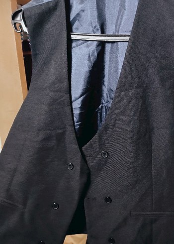 Gri Drapeli  Kesim Ceketi - Görsel 4