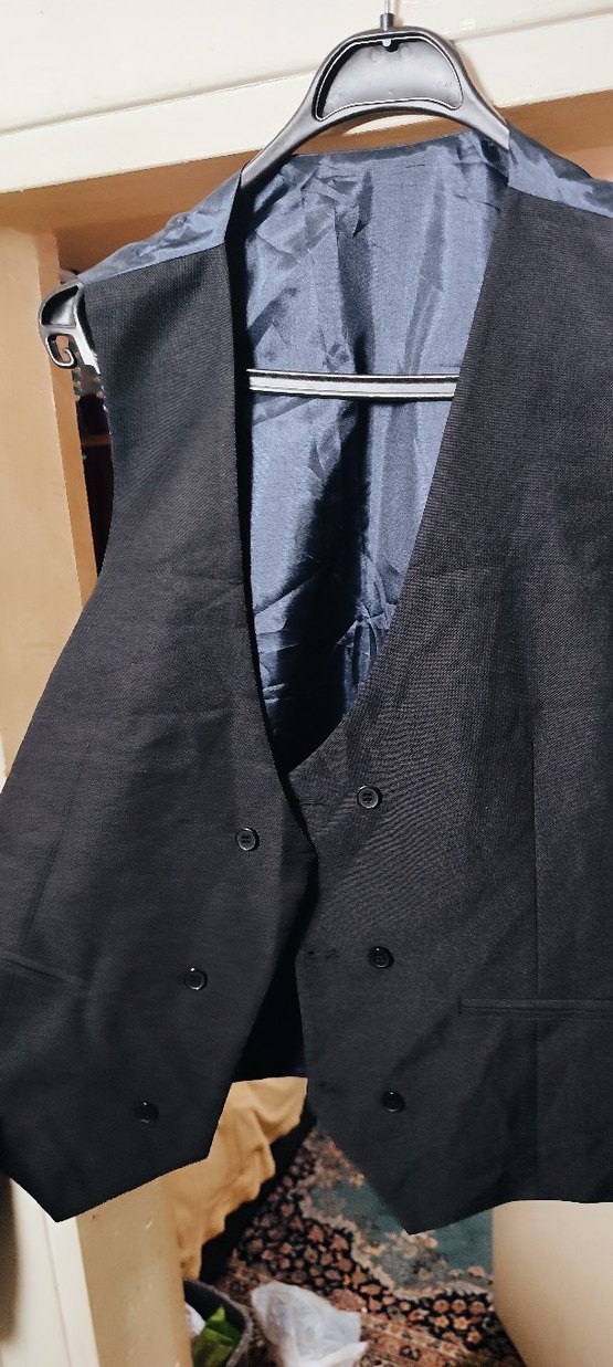 Gri Drapeli  Kesim Ceketi - Görsel 4