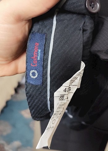 Erkek Siyah Pilili Ofis Pantolonu - Görsel 5