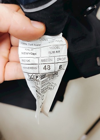 Erkek Siyah Pilili Ofis Pantolonu - Görsel 6