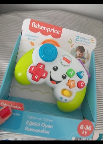 Fisher Price Çok Renkli Eğitici Oyun Kumandası