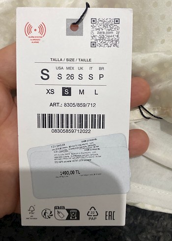 Zara Zara parlak halter top