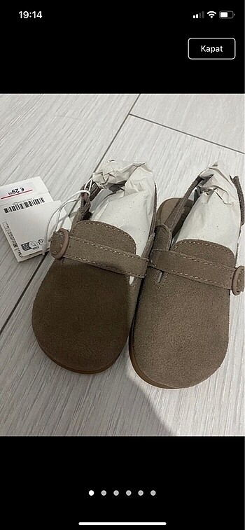 Zara Çocuk sandalet