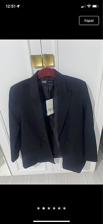 xs Beden siyah Renk Zara siyah blazer ceket