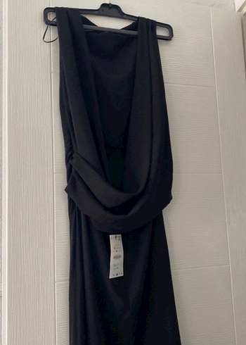 Zara marka sırtı açık elbise - Görsel 4