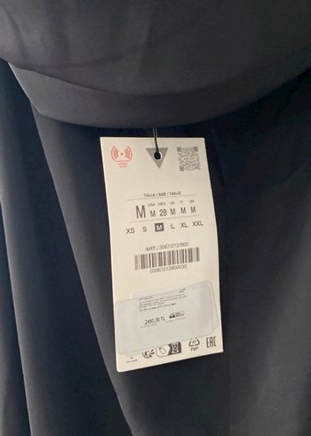 Zara marka sırtı açık elbise - Görsel 5