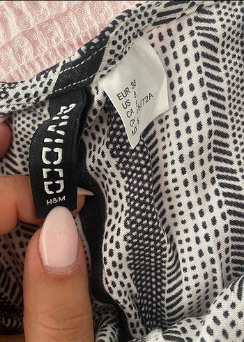 Gri Çizgili Mini Askılı Tulum - Görsel 4