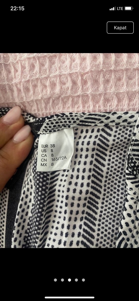 Gri Çizgili Mini Askılı Tulum - Görsel 3