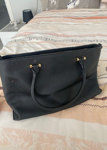 Pierre Cardin Siyah Deri Kadın Çanta - Görsel 3