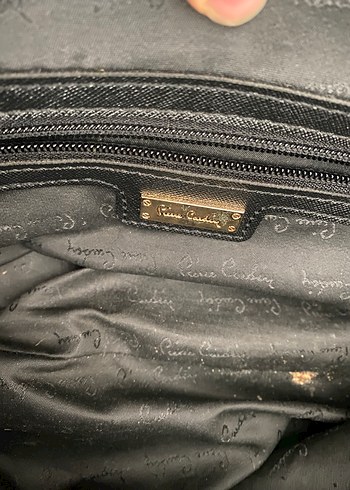 Pierre Cardin Siyah Deri Kadın Çanta - Görsel 2