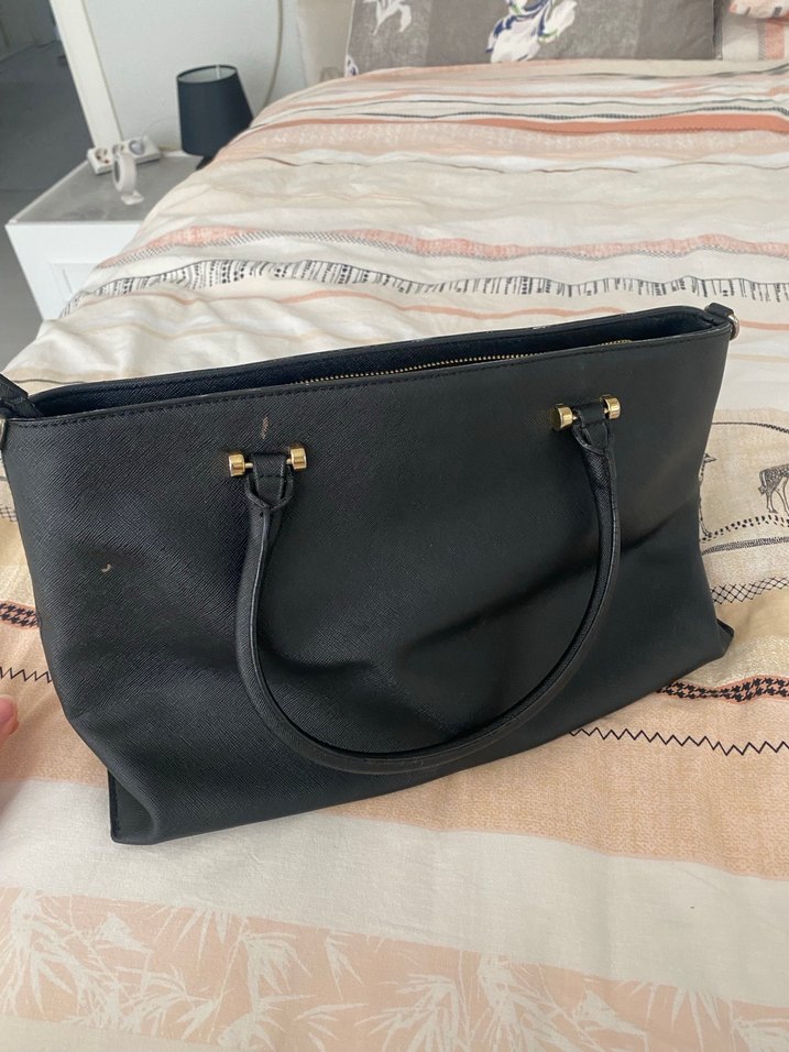 Pierre Cardin Siyah Deri Kadın Çanta - Görsel 3