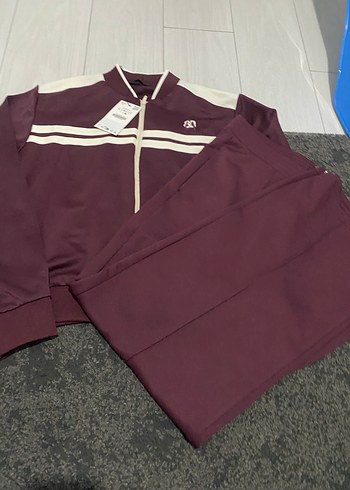 Bordo Fermuarlı Spor Ceket Zara - Görsel 3