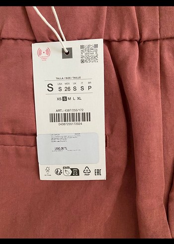 Kadın Kumaş Pantolon Zara - Görsel 4