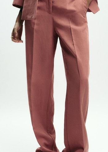 Kadın Kumaş Pantolon Zara - Görsel 7