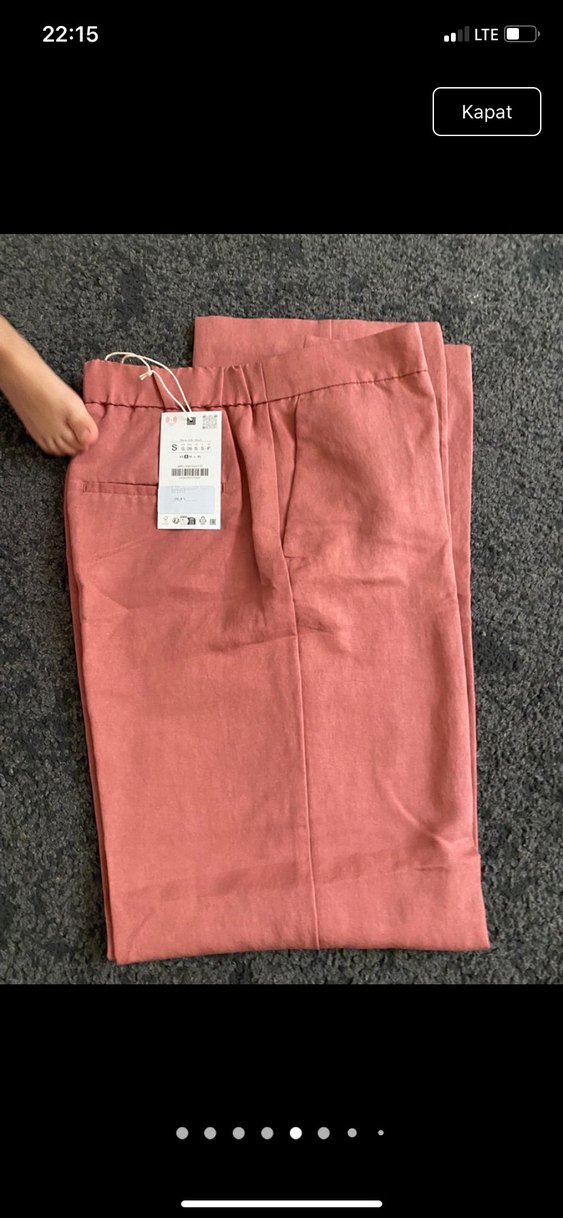 Kadın Kumaş Pantolon Zara - Görsel 2