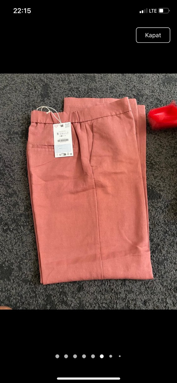 Kadın Kumaş Pantolon Zara - Görsel 3