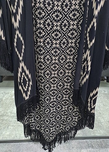 36 Beden siyah Renk Kimono