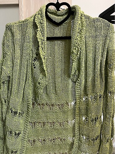 Vintage örgü hırka