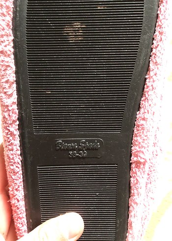 Kız Çocuk Pudra Sıcak Ev Terliği - Görsel 6