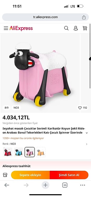 Çocuk Valiz Oyuncak