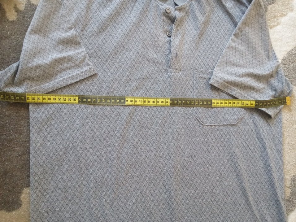 Gri Kısa Kollu Polo Tişört - Görsel 2