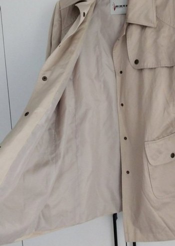 bej kadın trençkot - Görsel 2