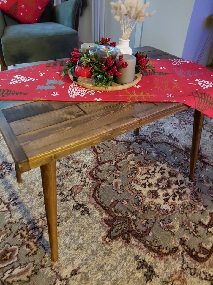 salon sehpası vintage - Görsel 5