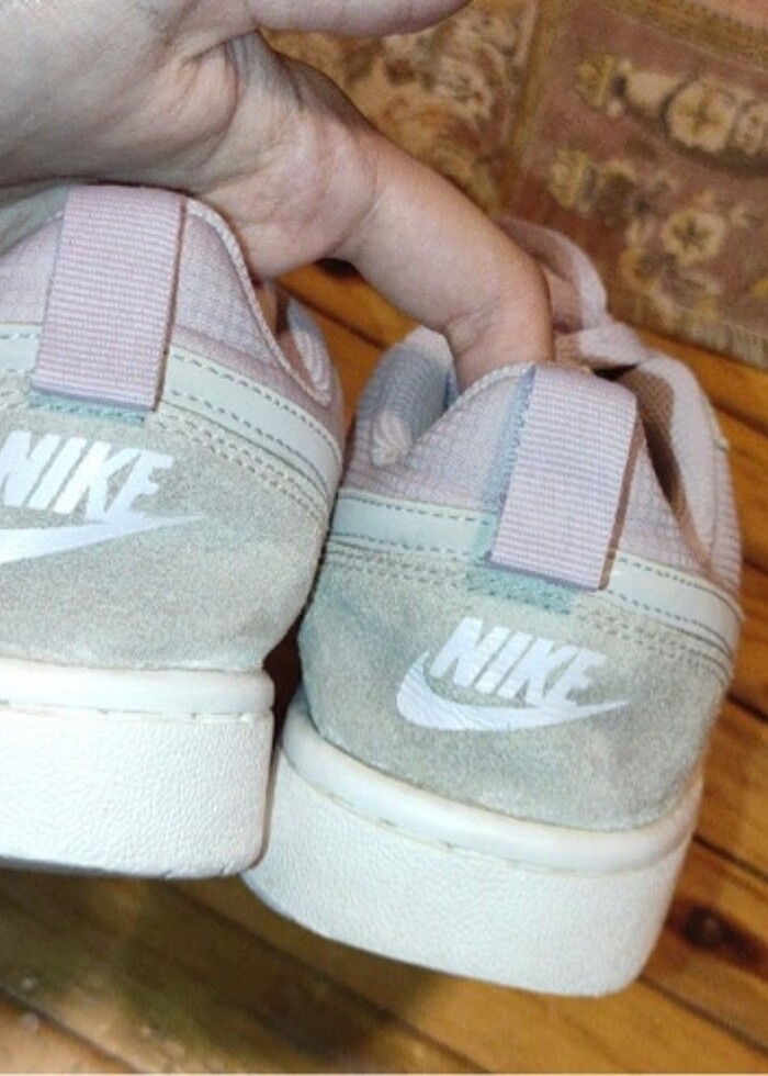 Nike court borough low 2 kadın spor ayakkabı - Görsel 4