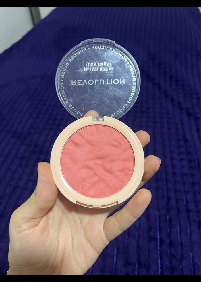 Revolution kadın şeftali tonlu allık - Görsel 2