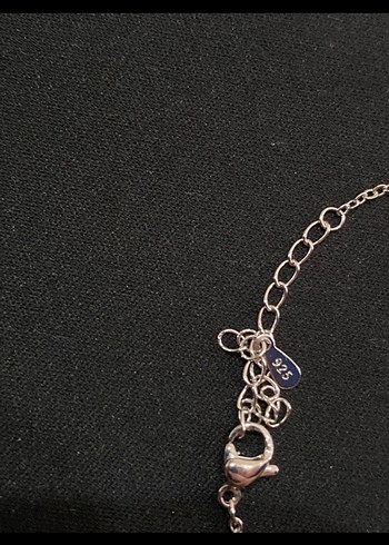 925 ayar gümüş Ay Yıldızlı Minimalist Kolye - Görsel 3