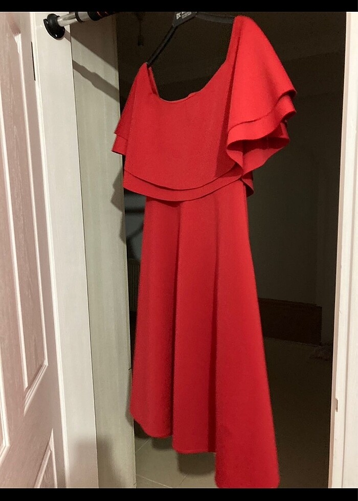 Kırmızı Düğün Elbisesi - Görsel 2