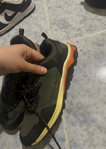 Erkek Kahverengi Spor Ayakkabı Bağcıkları - Görsel 6