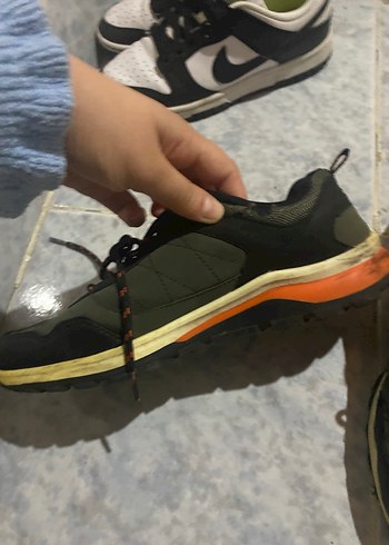 Erkek Kahverengi Spor Ayakkabı Bağcıkları - Görsel 4