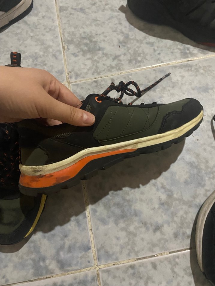 Erkek Kahverengi Spor Ayakkabı Bağcıkları - Görsel 5