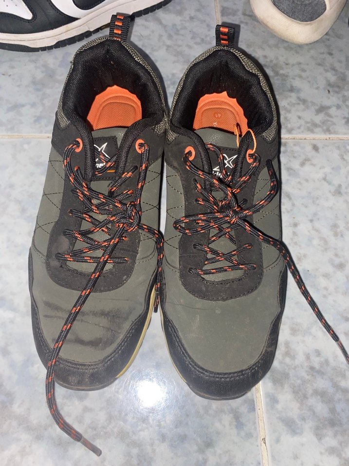 Erkek Kahverengi Spor Ayakkabı Bağcıkları - Görsel 2