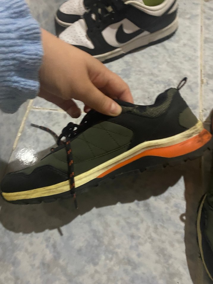 Erkek Kahverengi Spor Ayakkabı Bağcıkları - Görsel 4